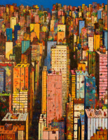 Manhattan 116cmx97cm